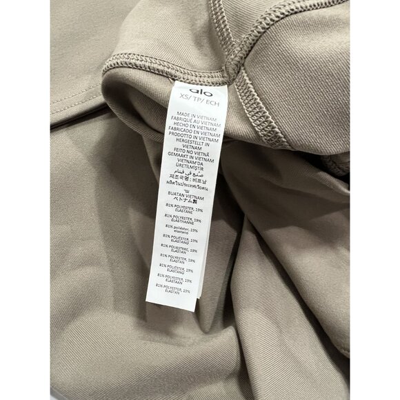 Alo Yoga Airbrush High-Waist Bootcut Legging in Light Cocoa - Picture 8 of 9